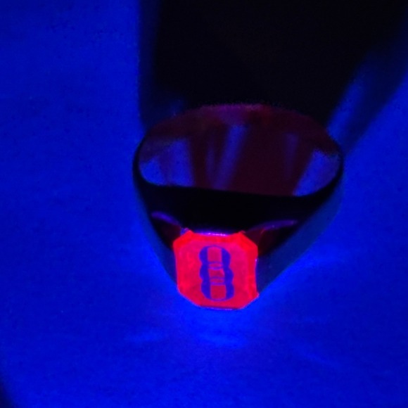 Antique Ostby Barton 10K Gold IOOF Odd Fellows Ring Synthetic Ruby Titanic Era - Picture 7 of 9